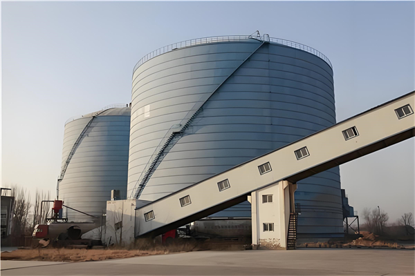 江津钢板库和大型钢板库建造方式不同之处